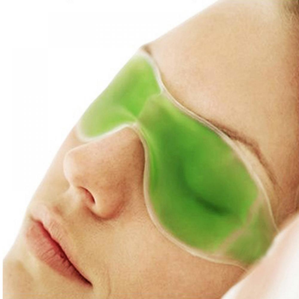 403 Cold Eye Mask With Stick-on Straps (Green) 403 Cold Eye Mask With Stick-on Straps (Green)